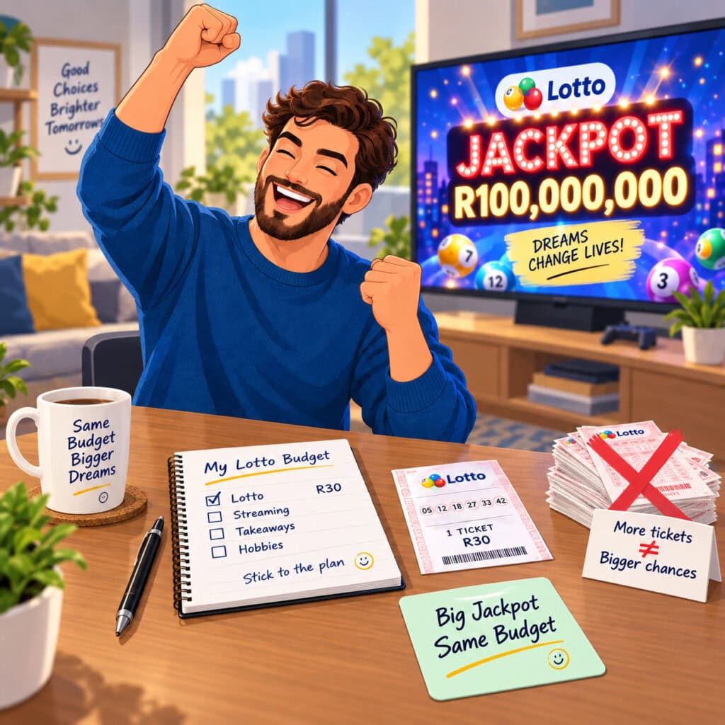 A bigger lotto jackpot should not mean a bigger lotto budget illustration
