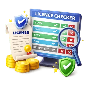 Verify betting site licence