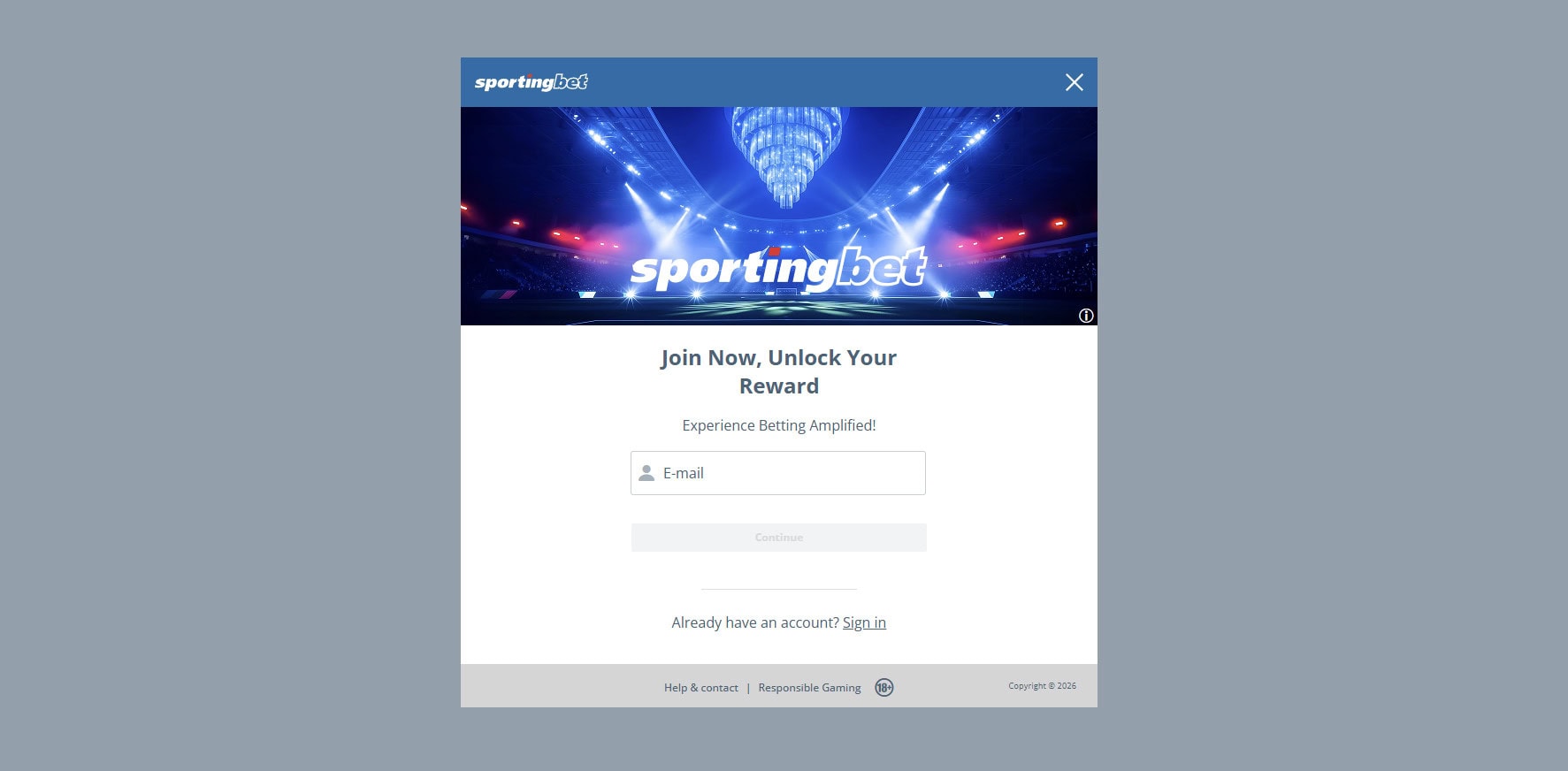 Sportingbet South Africa review registration example