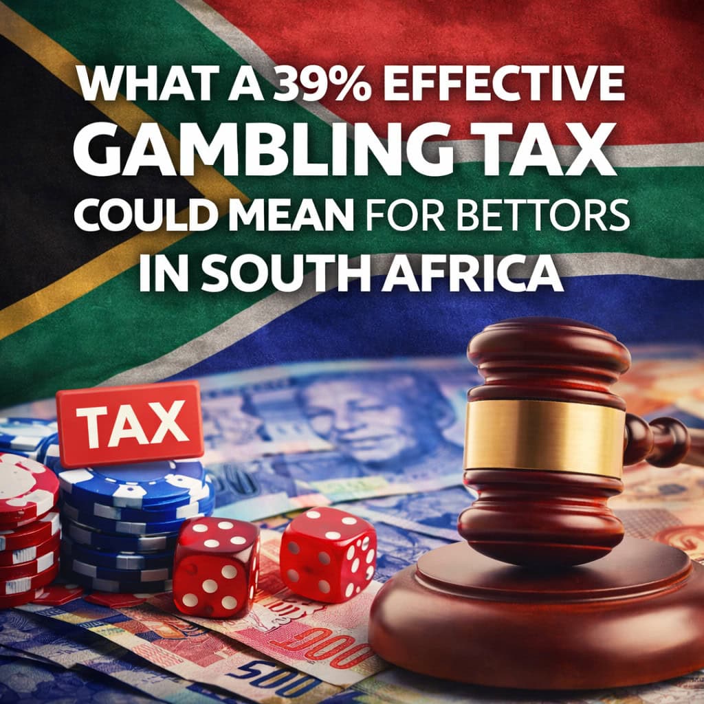 gambling tax South Africa illustration showing betting tax impact