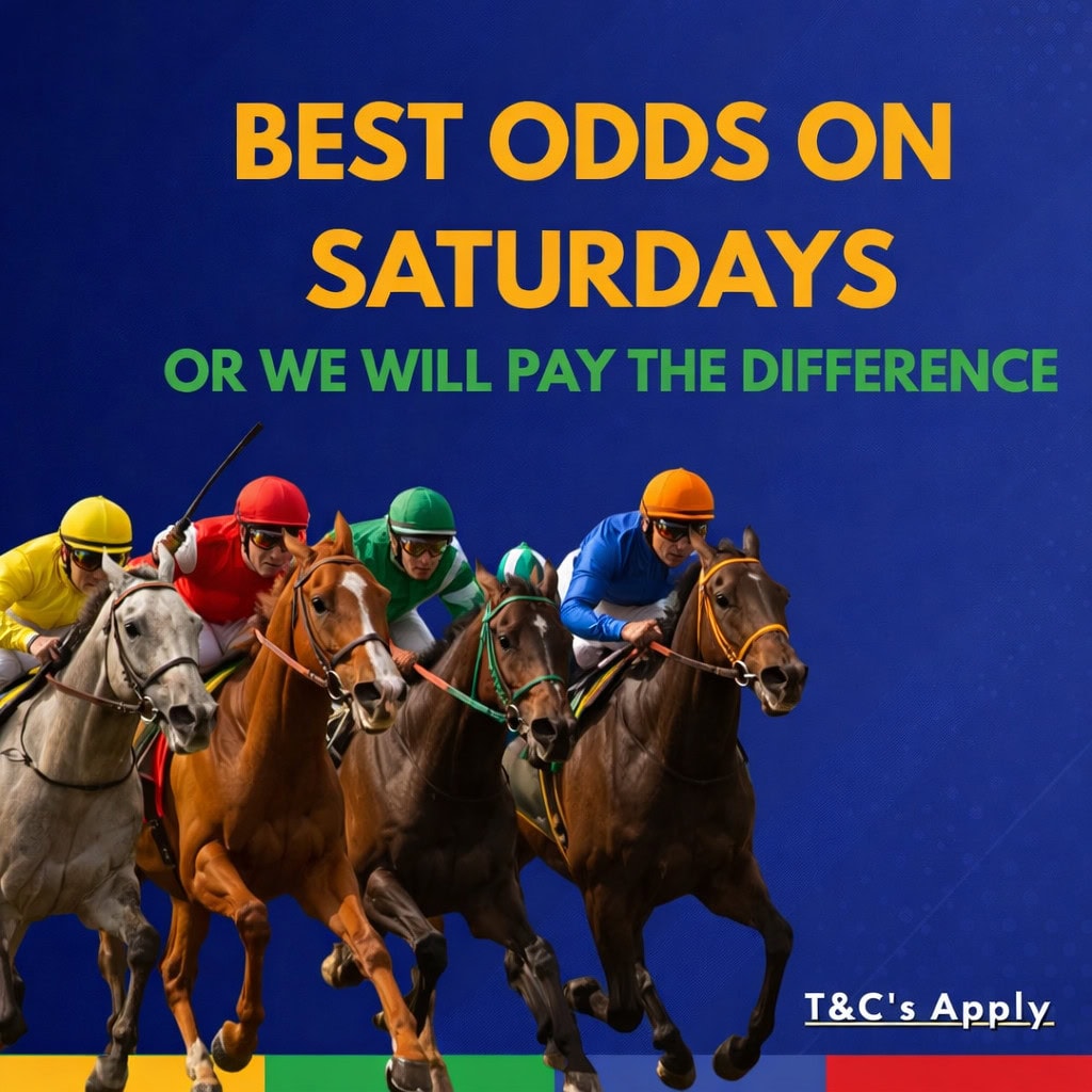 MBET Saturday Racing Odds featuring horses racing