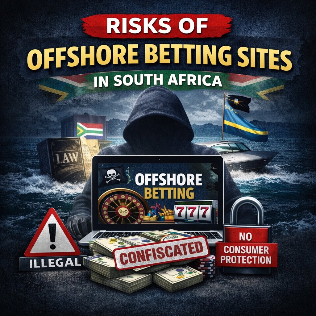 Risks of offshore betting in South Africa