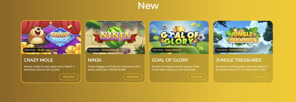 new national lottery website instant games preview