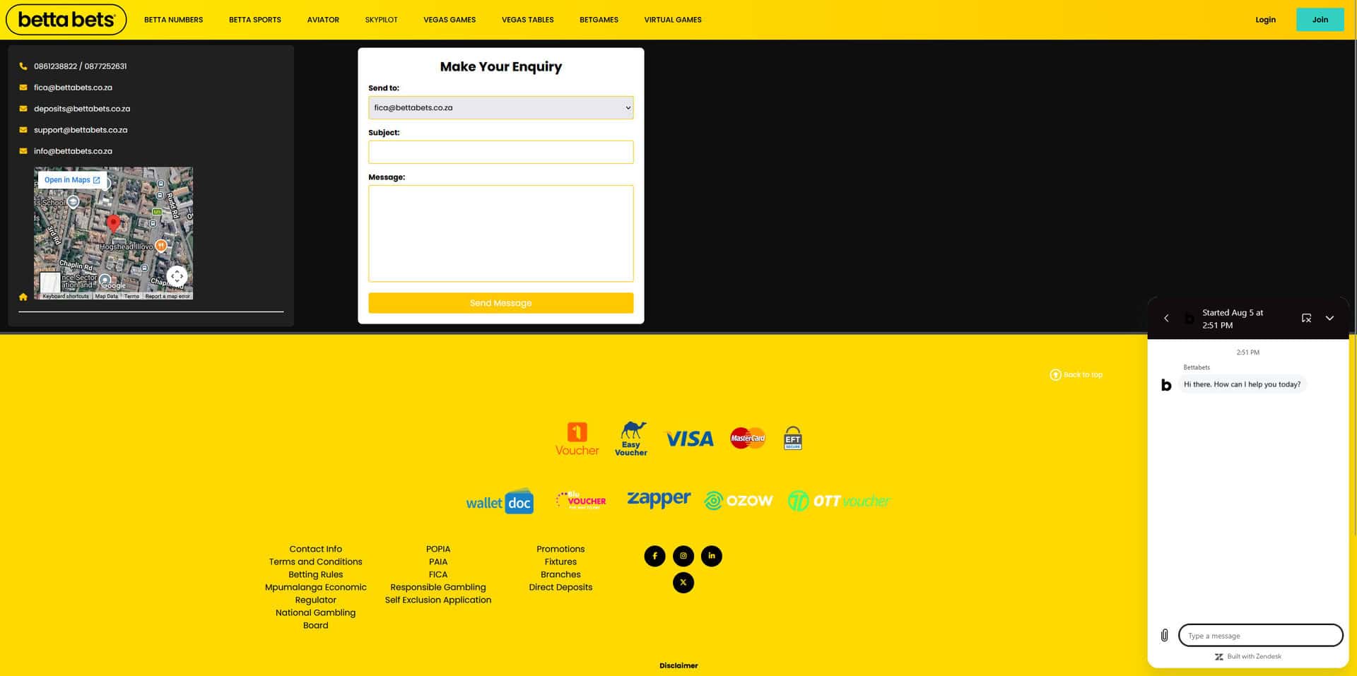 bettabets south africa review customer support preview