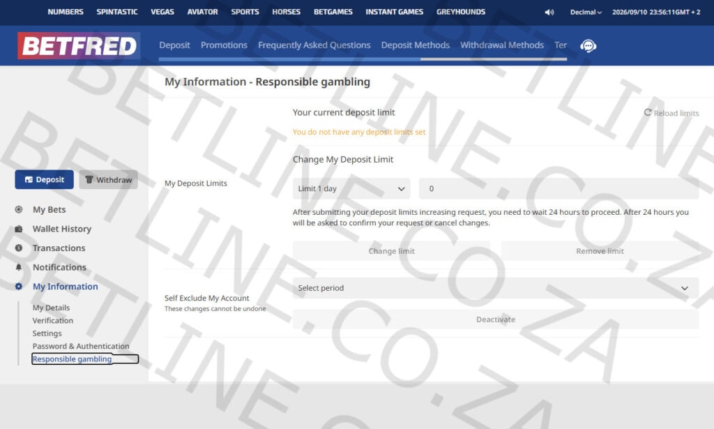 betfred-responsible-gambling-controls-preview Betfred South Africa responsible gambling controls preview