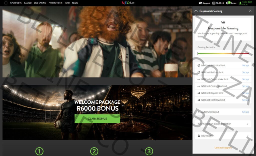 neobet-south-africa-responsible-gambling-controls-preview NEObet South Africa responsible gambling controls preview
